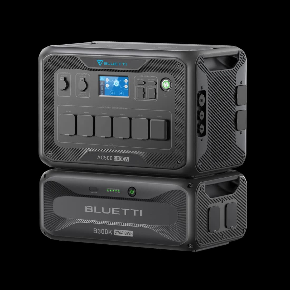 Solution backup entreprise BLUETTI AC500 et batteries B300K