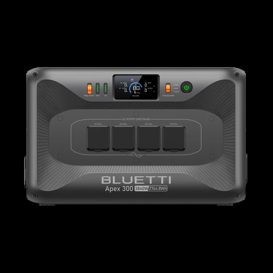 BLUETTI Apex 300 — vue de face | Wattonomie